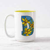 D ist für die daffodische Tasse (Links)