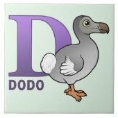 D ist für Dodo Fliese (Vorderseite)