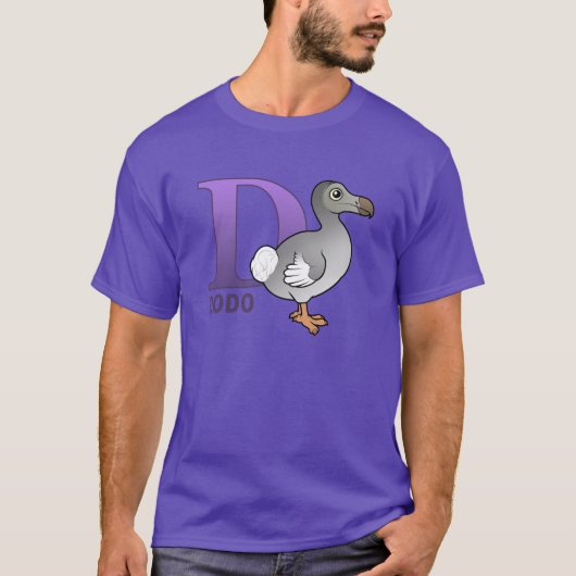 D ist für Dodo T-Shirt (Vorderseite)