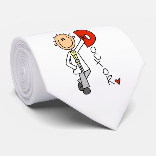 D ist für Doktor Krawatte (Gerollt)