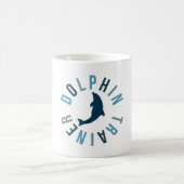 D ist für Dolphin Trainer Kaffeetasse (Mittel)