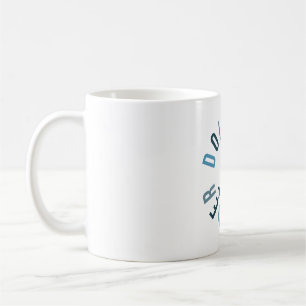 D ist für Dolphin Trainer Kaffeetasse