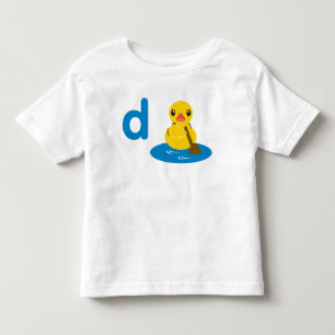 D ist für Ente Kleinkind T-shirt