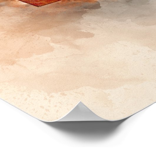 D ist für Hund Poster (Ecke)