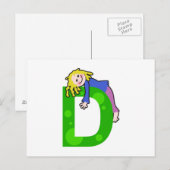 D ist für..... postkarte (Vorne/Hinten)