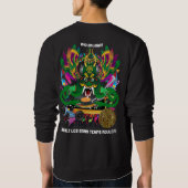 D.J. Dragon König Sweatshirt (Rückseite)