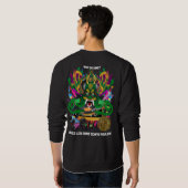 D.J. Dragon König Sweatshirt (Schwarz voll)