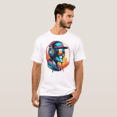 D.J Roboter T-Shirt (Vorne ganz)