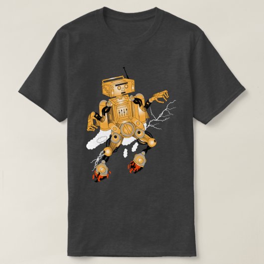 D.J Roboto T-Shirt (Design vorne)