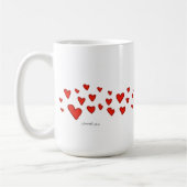 "D-Koala Herz P-Kumpel " Kaffeetasse (Links)