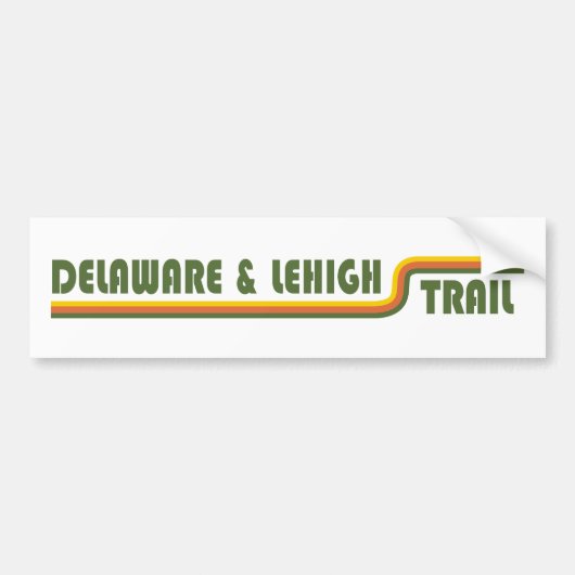 D&L Trail Pennsylvania Autoaufkleber (Vorne)