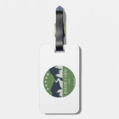 D&L Trail Pennsylvania Gepäckanhänger (Rückseite vertikal)