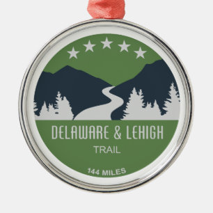 D&L Trail Pennsylvania Ornament Aus Metall