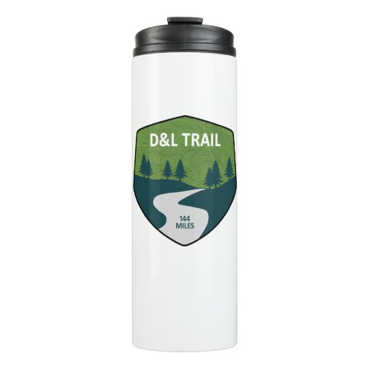 D&L Trail Pennsylvania Thermosbecher (Vorderseite)