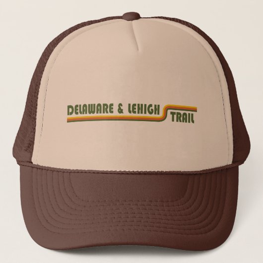 D&L Trail Pennsylvania Truckerkappe (Vorderseite)
