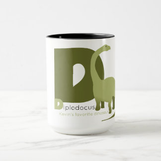 D like Diplodocus Mug Tasse