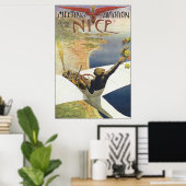 D' Luftfahrt Poster (Heimbüro)