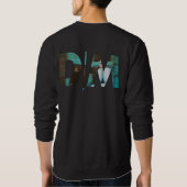 D|M Blue Essense Sweatshirt (Rückseite)