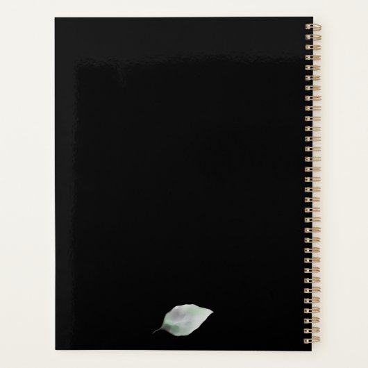 D Monogram Personalisierte Planer (Rückseite)