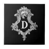 D Monogramm Fliese (Vorderseite)