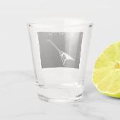 D (N) Gitarrenschussglas Schnapsglas (Rückseite)