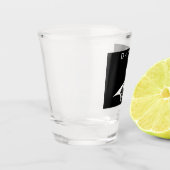 D (N) Gitarrenschussglas Schnapsglas (Links)