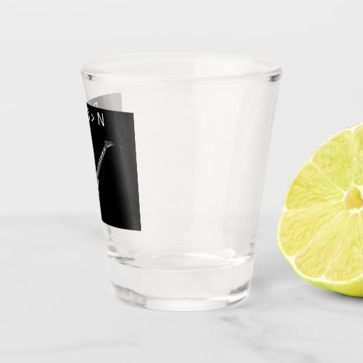 D (N) Gitarrenschussglas Schnapsglas (Rechts)