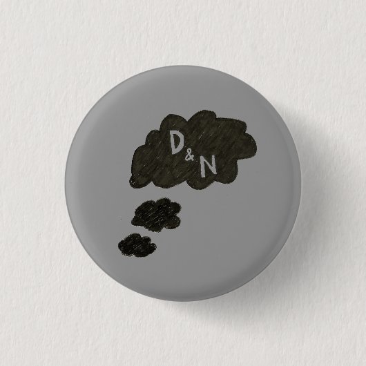D&N "Traum-" Knopf Button (Vorderseite)