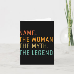 D Name Die Frau Der Mythos Die Legende  Karte