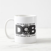 D.O.B LOGOTYPE KAFFEETASSE (Links)