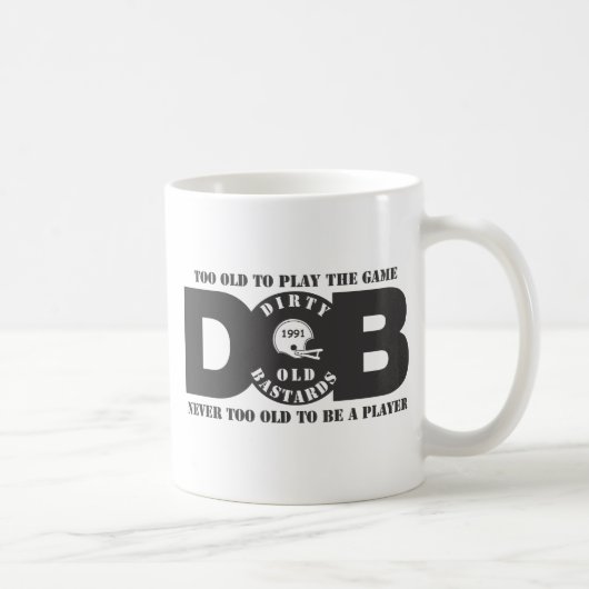 D.O.B LOGOTYPE KAFFEETASSE (Rechts)