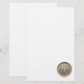 D.O.D Regierungs-Emblem Briefpapier (Vorne/Hinten)
