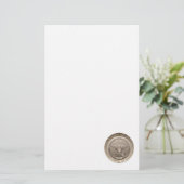 D.O.D Regierungs-Emblem Briefpapier (Stehend Vorderseite)