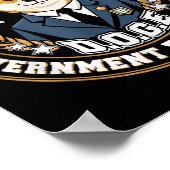 D.o.g.e Abteilung für Regierungseffizienz Poster (Ecke)