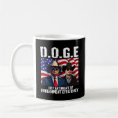 D.O.G.E. Department of Government Efficiency Kaffeetasse (Links)