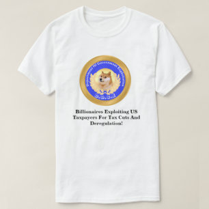 D.O.G.E. Department of Government Exploitation T-Shirt