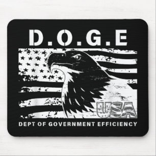 D.o.g.e. Ministerium für Regierungseffizienz Lusti Mousepad