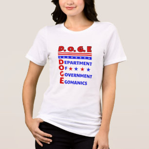 D.O.G.E.: REGIERUNGSABTEILUNG EGOMANIKEN Tri-Blend SHIRT