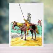 D. Quixote Acrylschild (Neutral)