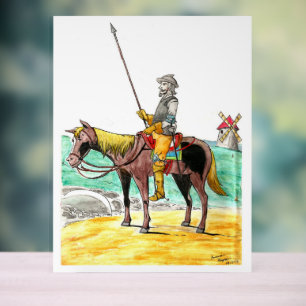 D. Quixote Acrylschild