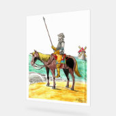 D. Quixote Acrylschild (Winkel)
