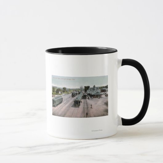 D & R G Bahndepot Tasse (Rechts)