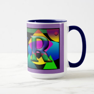 D & R Monogram Cofee-Tasse Tasse