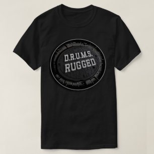 D.R.U.M.S. RUGGED MANHOLE COVER T - Shirt