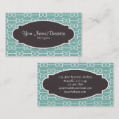 D Ring Horse Bit Business oder Personal Calling Ca Visitenkarte (Vorne/Hinten)