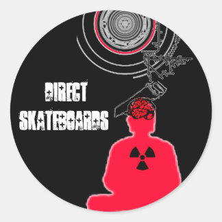 D s Buddha-Aufkleber Runder Aufkleber