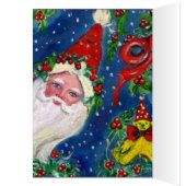 D SCHREIBEN / SANTA CLAUS MIT ROtem RIBONMONOGRAMM (Innen (Links))