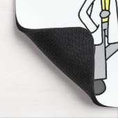 D steht für Doktor Mousepad (Ecke)