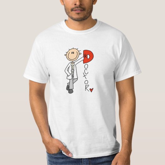 D steht für Doktor T-Shirt (Vorderseite)