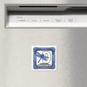 D steht für Libelle – GTA Style ABC Lernmagnet Magnet (In Situ (Geschirrspüler))